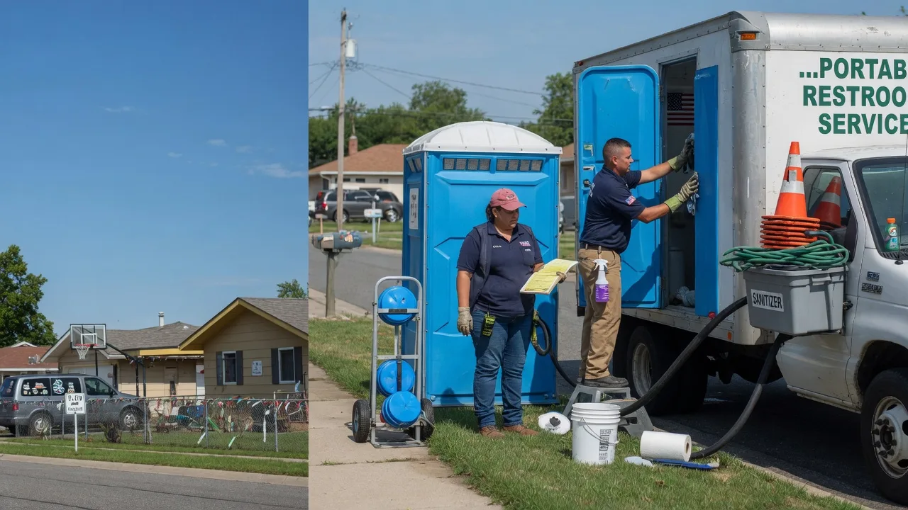 Portable Toilet Rental in Pottersville, NJ near me